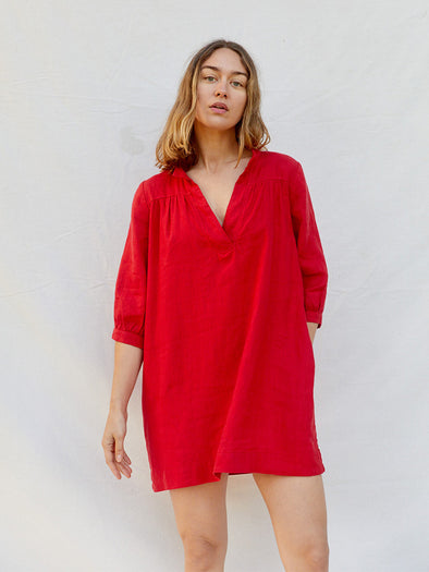 Sabine Dress | Red