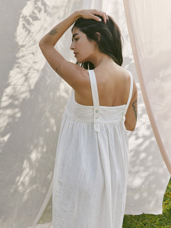 Raina Dress | Ivory